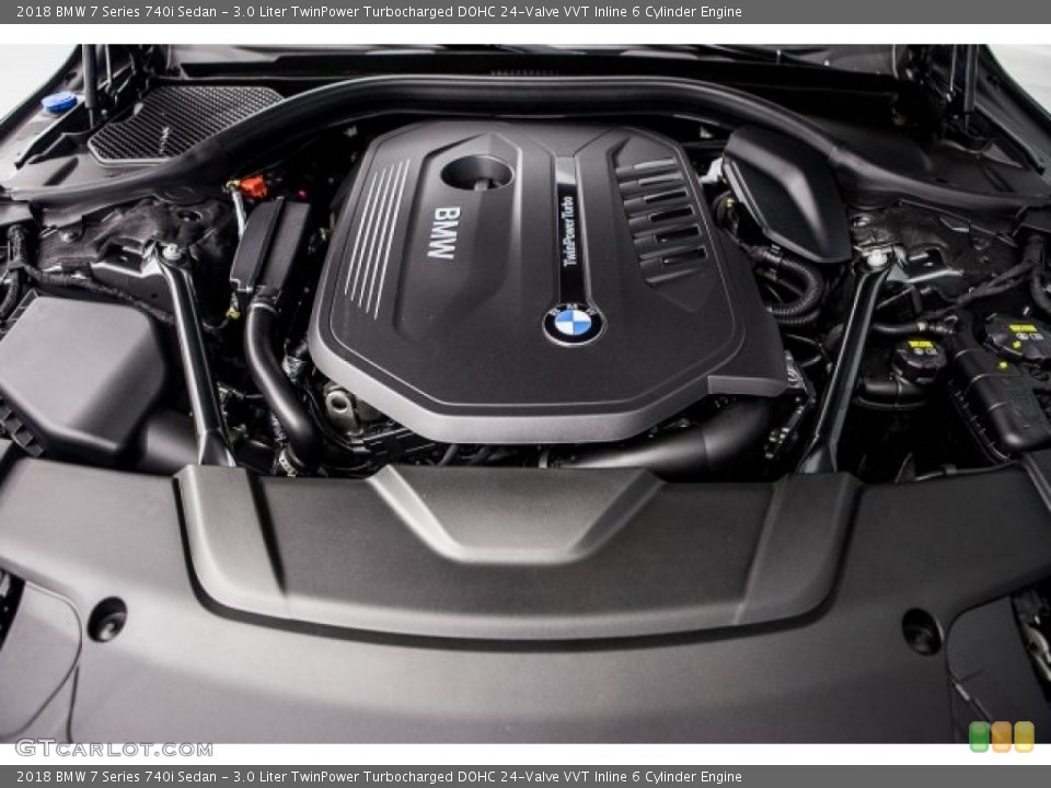 3.0 Liter TwinPower Turbocharged DOHC 24-Valve VVT Inline 6 Cylinder Engine for the 2018 BMW 7 Series #121196307