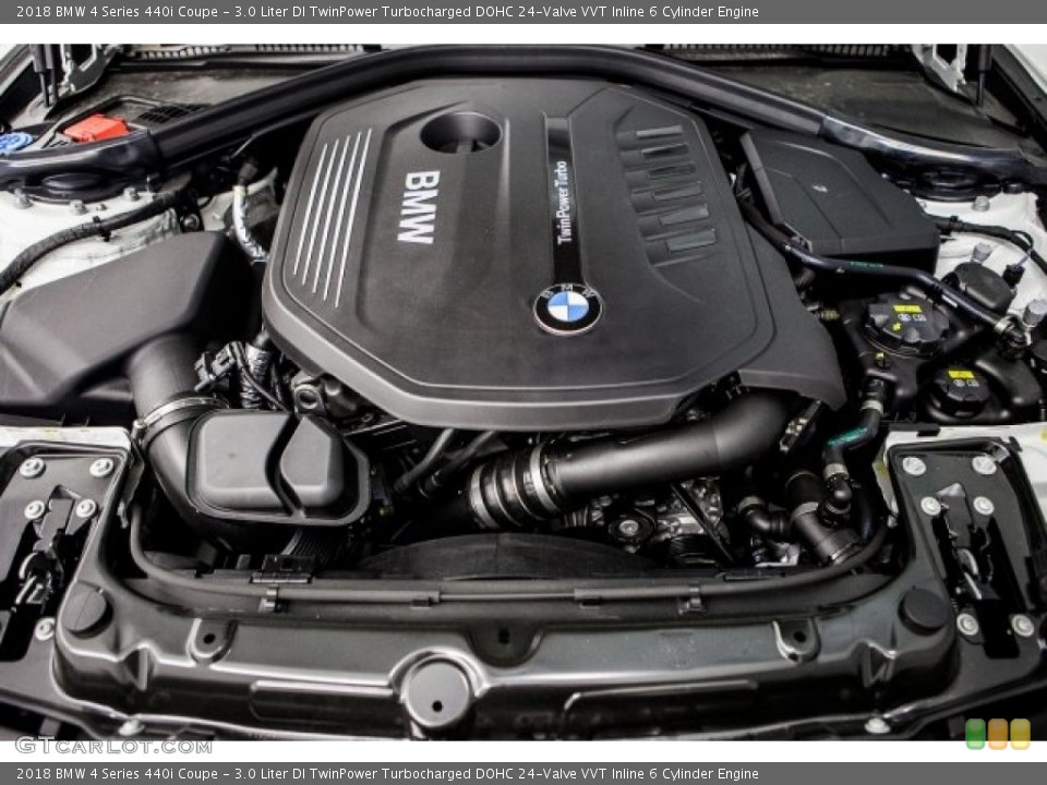3.0 Liter DI TwinPower Turbocharged DOHC 24-Valve VVT Inline 6 Cylinder Engine for the 2018 BMW 4 Series #121206346