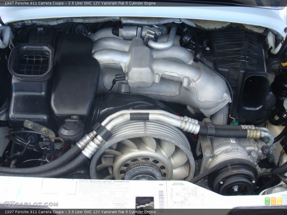 3.6 Liter OHC 12V Varioram Flat 6 Cylinder Engine for the 1997 Porsche 911 #121244734
