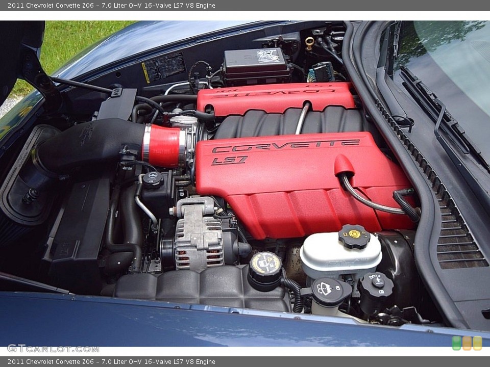 7.0 Liter OHV 16-Valve LS7 V8 2011 Chevrolet Corvette Engine