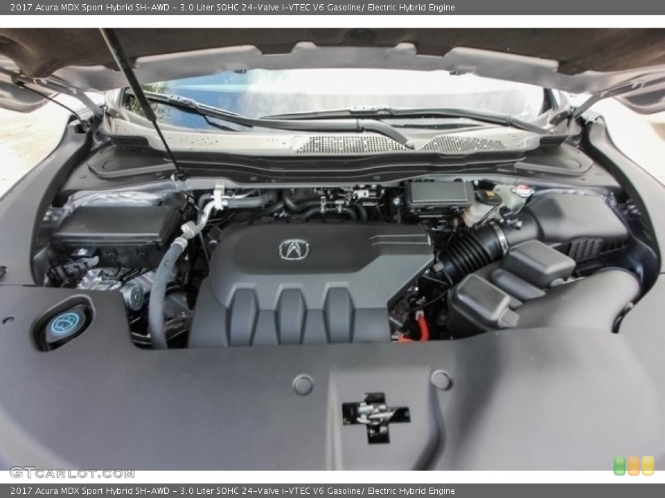 3.0 Liter SOHC 24-Valve i-VTEC V6 Gasoline/ Electric Hybrid Engine for the 2017 Acura MDX #121273099