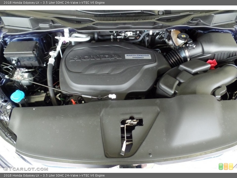 3.5 Liter SOHC 24-Valve i-VTEC V6 Engine for the 2018 Honda Odyssey #121304726