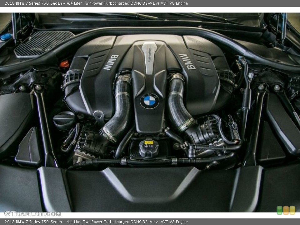 4.4 Liter TwinPower Turbocharged DOHC 32-Valve VVT V8 Engine for the 2018 BMW 7 Series #121371161