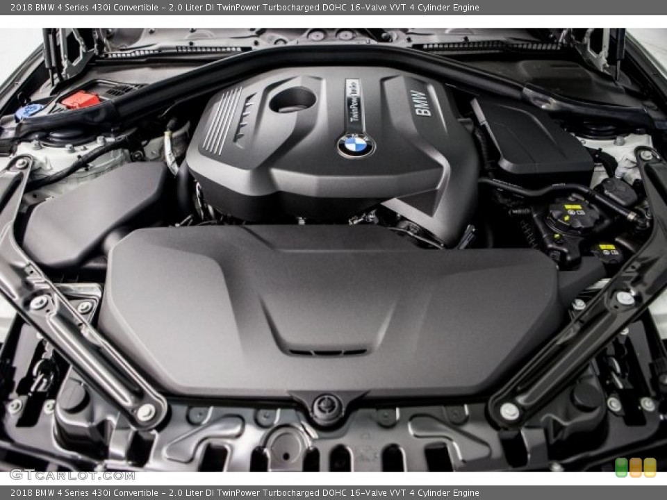 2.0 Liter DI TwinPower Turbocharged DOHC 16-Valve VVT 4 Cylinder Engine for the 2018 BMW 4 Series #121371854