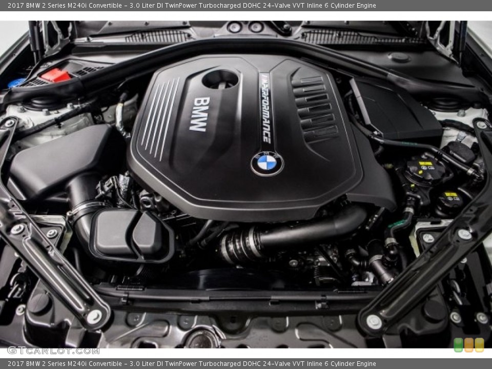 3.0 Liter DI TwinPower Turbocharged DOHC 24-Valve VVT Inline 6 Cylinder Engine for the 2017 BMW 2 Series #121372319