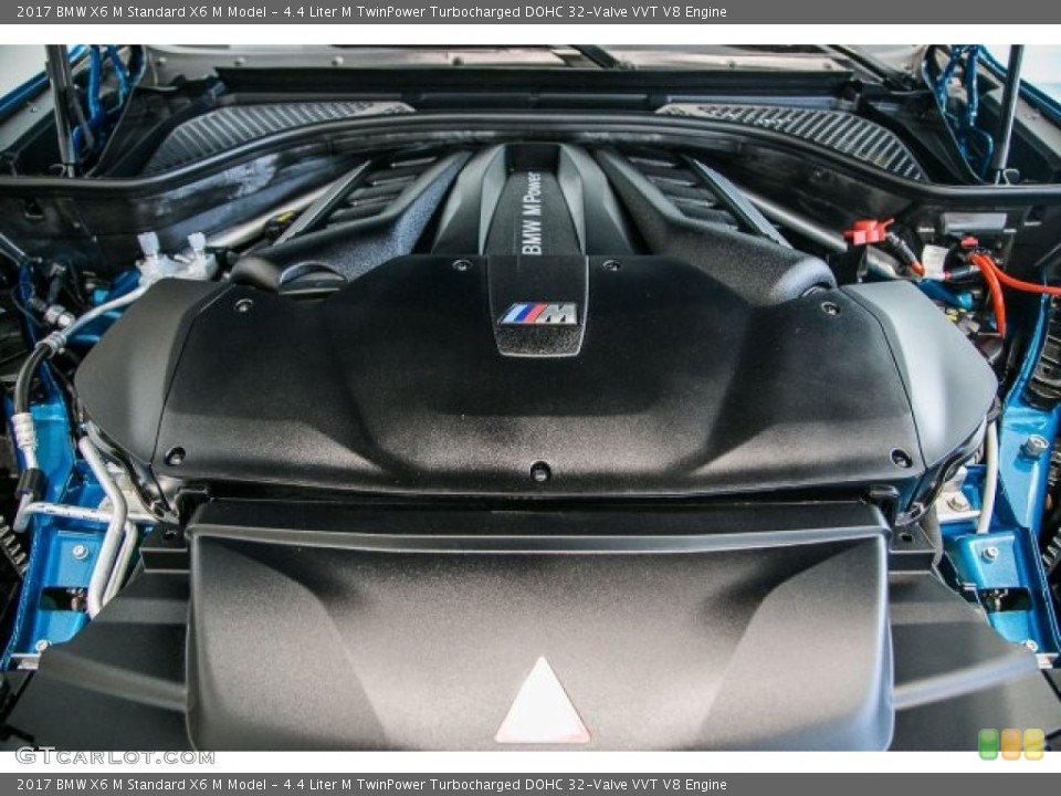 4.4 Liter M TwinPower Turbocharged DOHC 32-Valve VVT V8 Engine for the 2017 BMW X6 M #121376183
