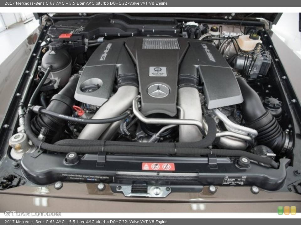 5.5 Liter AMG biturbo DOHC 32-Valve VVT V8 Engine for the 2017 Mercedes-Benz G #121387625