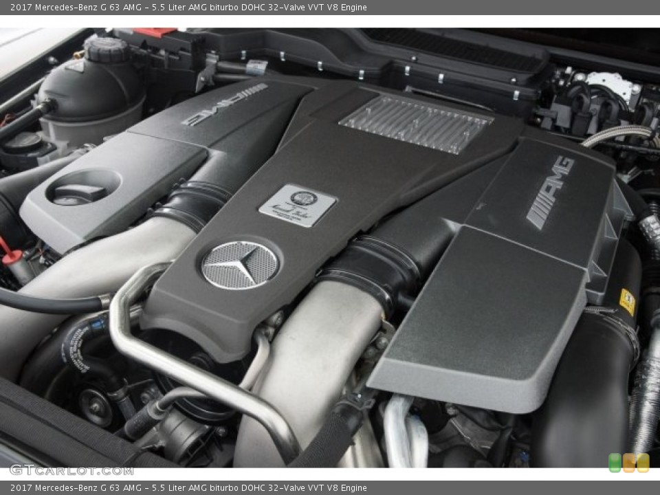 5.5 Liter AMG biturbo DOHC 32-Valve VVT V8 Engine for the 2017 Mercedes-Benz G #121387997