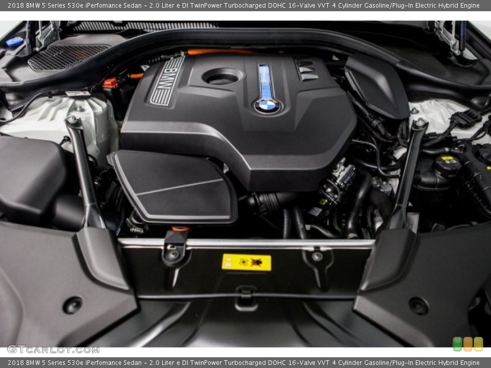 2.0 Liter e DI TwinPower Turbocharged DOHC 16-Valve VVT 4 Cylinder Gasoline/Plug-In Electric Hybrid Engine for the 2018 BMW 5 Series #121492028