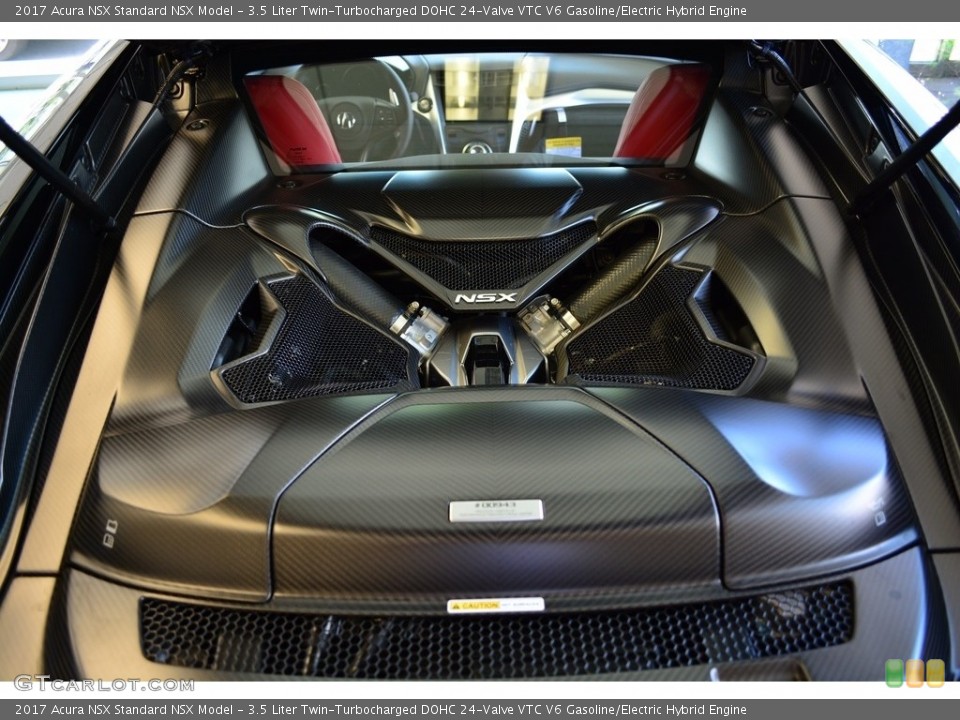 3.5 Liter Twin-Turbocharged DOHC 24-Valve VTC V6 Gasoline/Electric Hybrid Engine for the 2017 Acura NSX #121498349