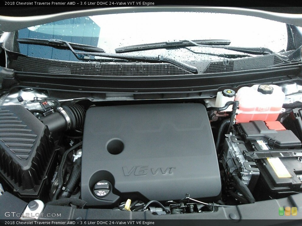 3.6 Liter DOHC 24-Valve VVT V6 Engine for the 2018 Chevrolet Traverse #121522370