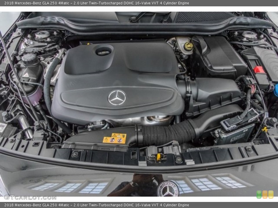 2.0 Liter Twin-Turbocharged DOHC 16-Valve VVT 4 Cylinder Engine for the 2018 Mercedes-Benz GLA #121535271