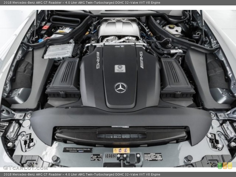 4.0 Liter AMG Twin-Turbocharged DOHC 32-Valve VVT V8 Engine for the 2018 Mercedes-Benz AMG GT #121535520
