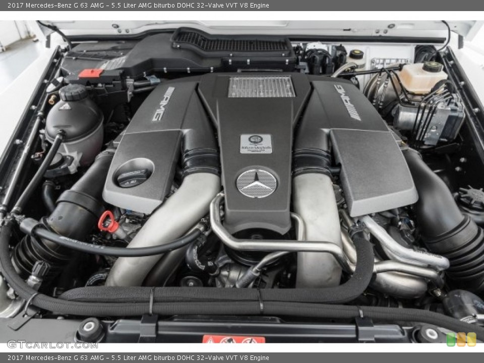 5.5 Liter AMG biturbo DOHC 32-Valve VVT V8 Engine for the 2017 Mercedes-Benz G #121536500