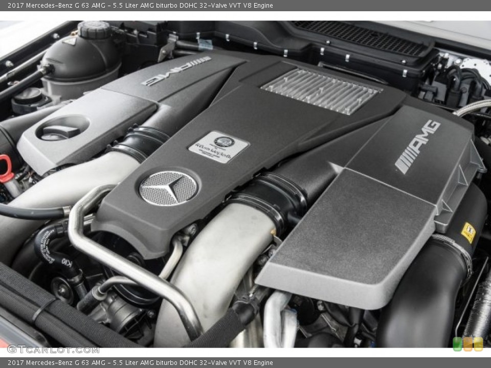 5.5 Liter AMG biturbo DOHC 32-Valve VVT V8 Engine for the 2017 Mercedes-Benz G #121536903