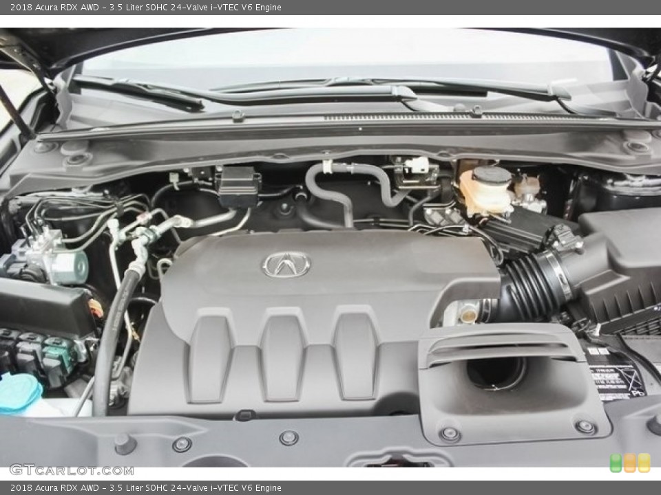 3.5 Liter SOHC 24-Valve i-VTEC V6 2018 Acura RDX Engine