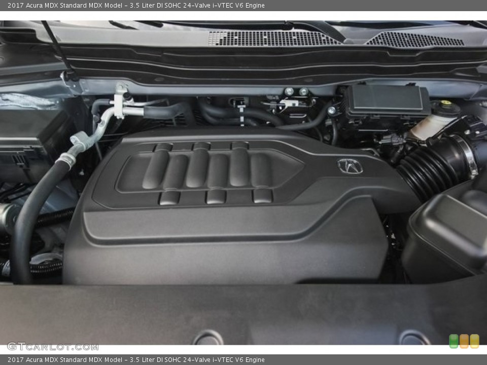 3.5 Liter DI SOHC 24-Valve i-VTEC V6 2017 Acura MDX Engine