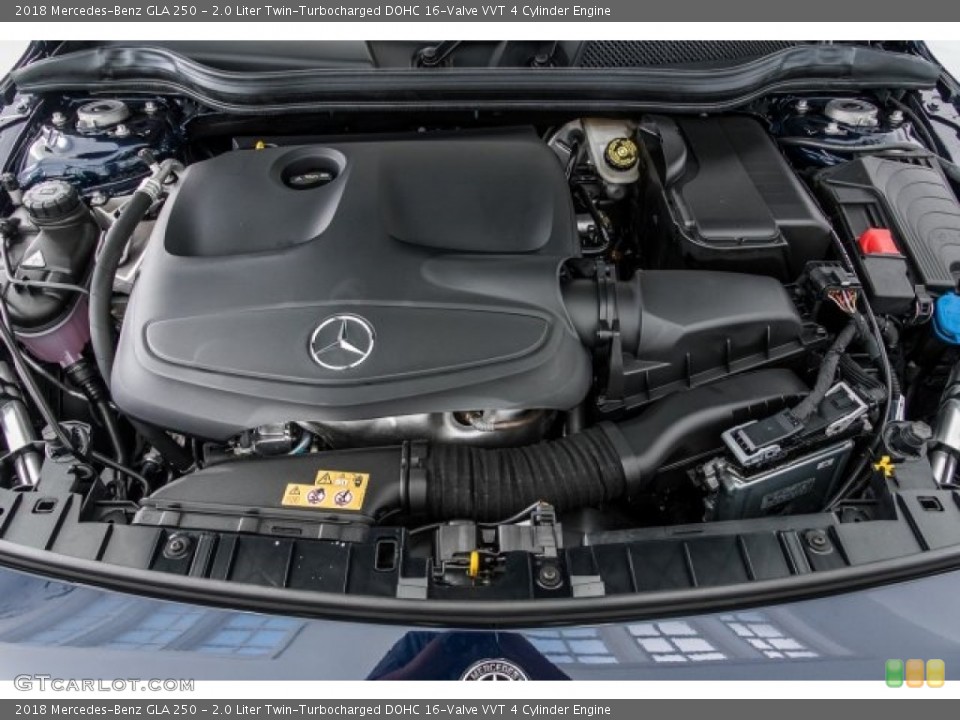 2.0 Liter Twin-Turbocharged DOHC 16-Valve VVT 4 Cylinder Engine for the 2018 Mercedes-Benz GLA #121621231