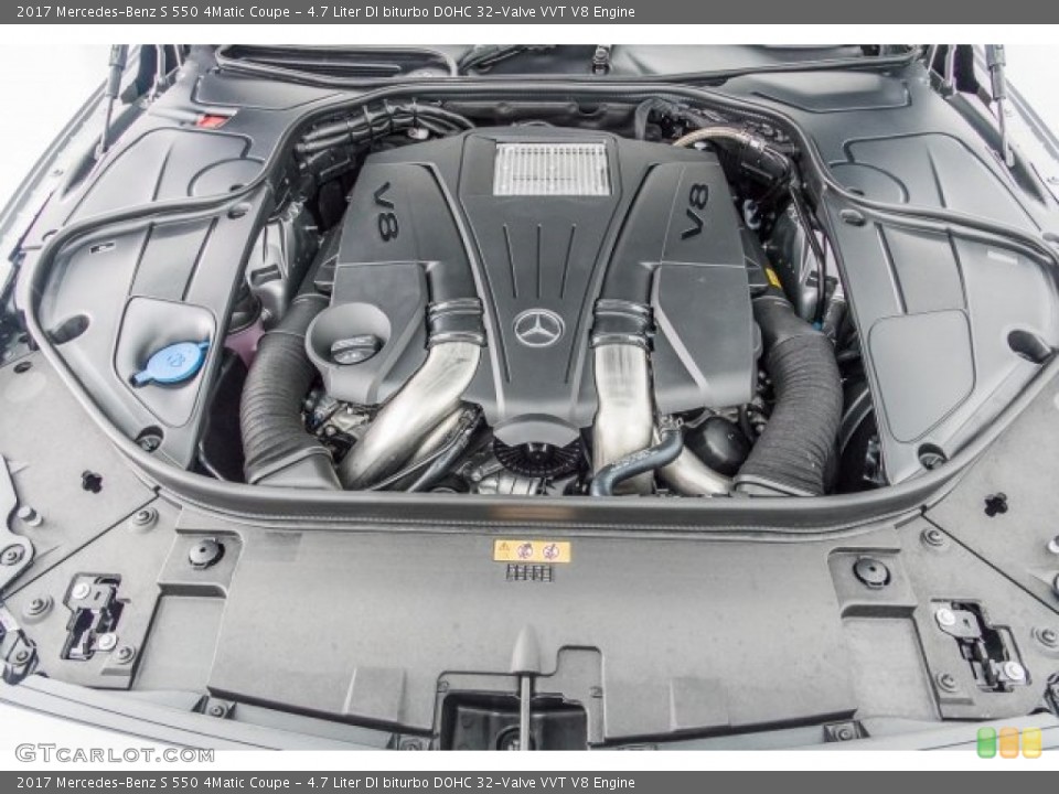 4.7 Liter DI biturbo DOHC 32-Valve VVT V8 Engine for the 2017 Mercedes-Benz S #121627716