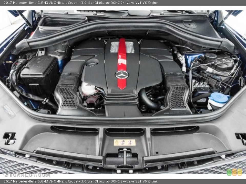 3.0 Liter DI biturbo DOHC 24-Valve VVT V6 Engine for the 2017 Mercedes-Benz GLE #121638411