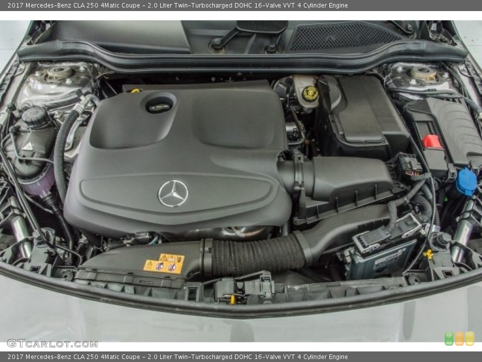 2.0 Liter Twin-Turbocharged DOHC 16-Valve VVT 4 Cylinder Engine for the 2017 Mercedes-Benz CLA #121716610