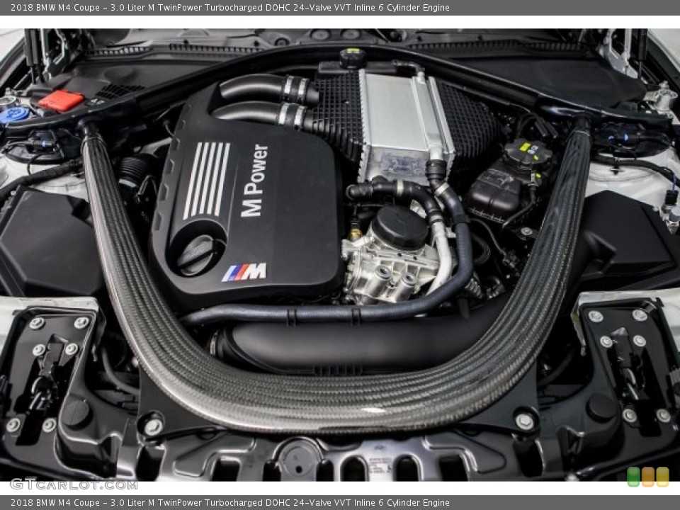 3.0 Liter M TwinPower Turbocharged DOHC 24-Valve VVT Inline 6 Cylinder Engine for the 2018 BMW M4 #121797417