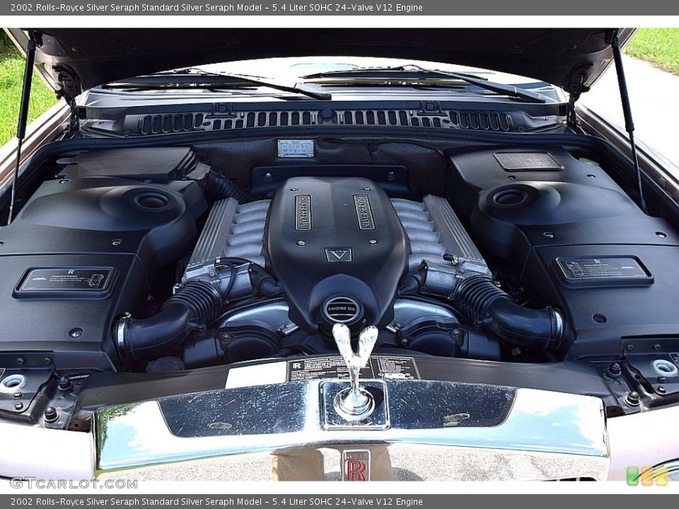 5.4 Liter SOHC 24-Valve V12 2002 Rolls-Royce Silver Seraph Engine