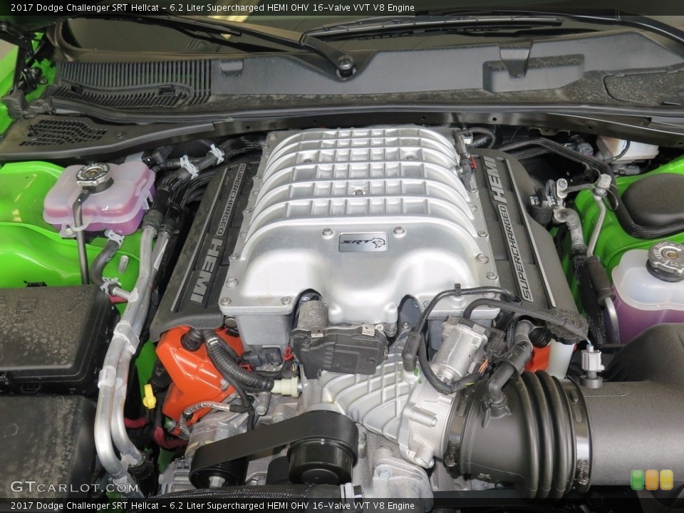 6.2 Liter Supercharged HEMI OHV 16-Valve VVT V8 Engine for the 2017 Dodge Challenger #121811562