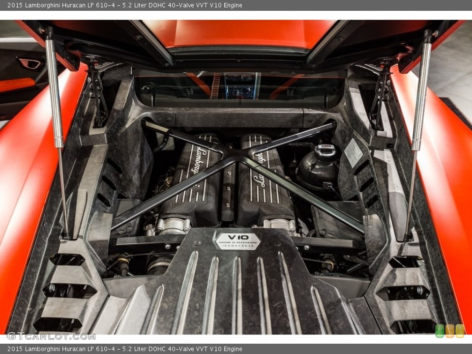 5.2 Liter DOHC 40-Valve VVT V10 Engine for the 2015 Lamborghini Huracan #121813546
