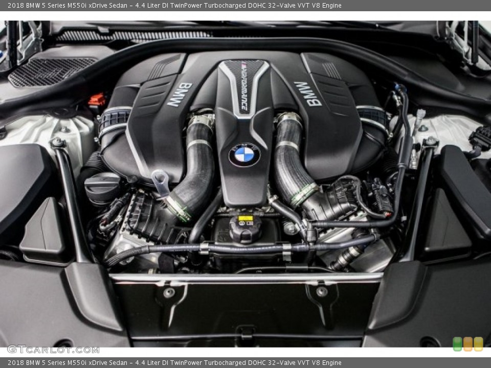 4.4 Liter DI TwinPower Turbocharged DOHC 32-Valve VVT V8 Engine for the 2018 BMW 5 Series #121855206