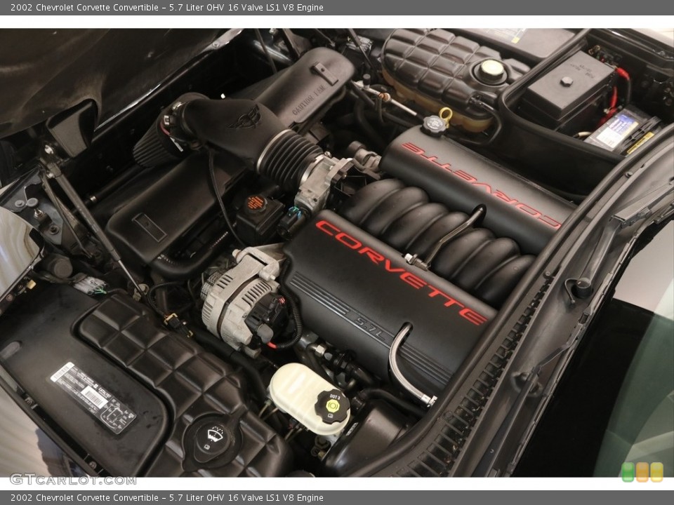 5.7 Liter OHV 16 Valve LS1 V8 Engine for the 2002 Chevrolet Corvette #121888327