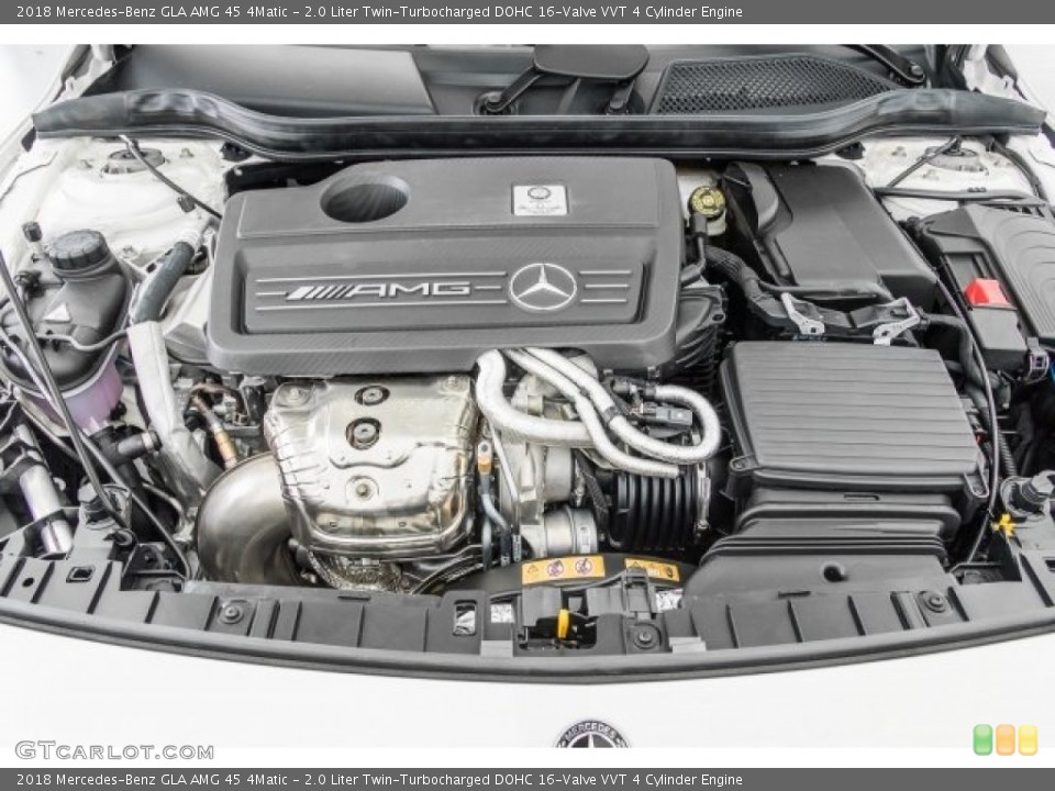 2.0 Liter Twin-Turbocharged DOHC 16-Valve VVT 4 Cylinder Engine for the 2018 Mercedes-Benz GLA #121900546