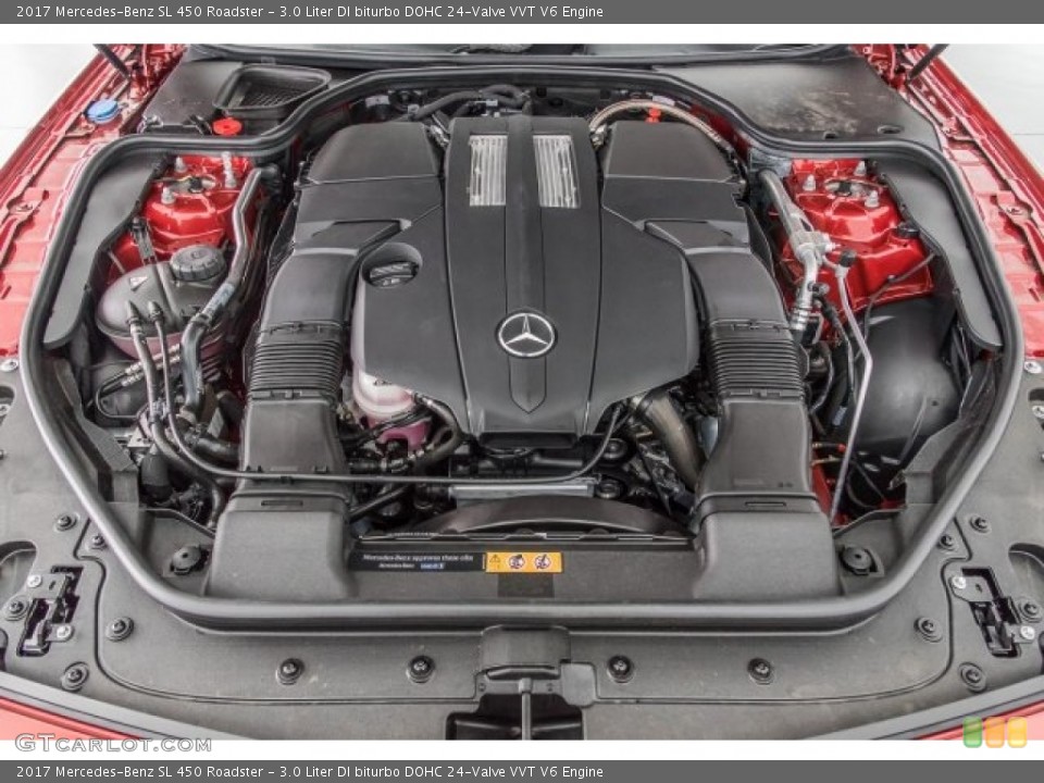 3.0 Liter DI biturbo DOHC 24-Valve VVT V6 Engine for the 2017 Mercedes-Benz SL #121902382
