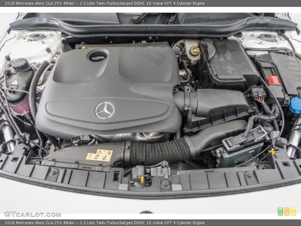 2.0 Liter Twin-Turbocharged DOHC 16-Valve VVT 4 Cylinder Engine for the 2018 Mercedes-Benz GLA #121965302