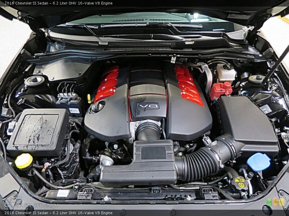 6.2 Liter OHV 16-Valve V8 2016 Chevrolet SS Engine
