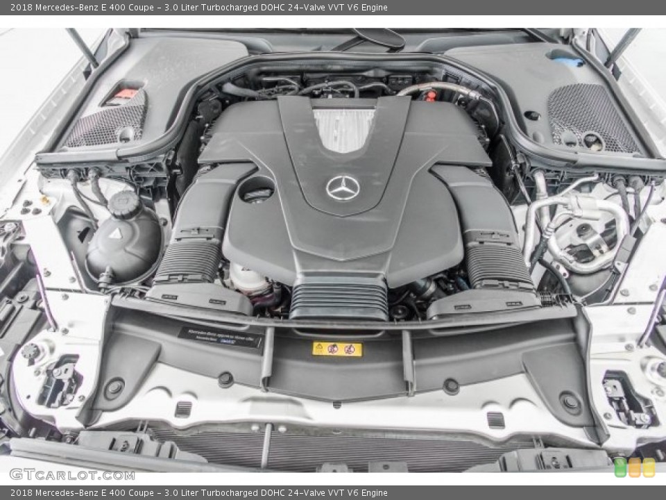 3.0 Liter Turbocharged DOHC 24-Valve VVT V6 Engine for the 2018 Mercedes-Benz E #122031989