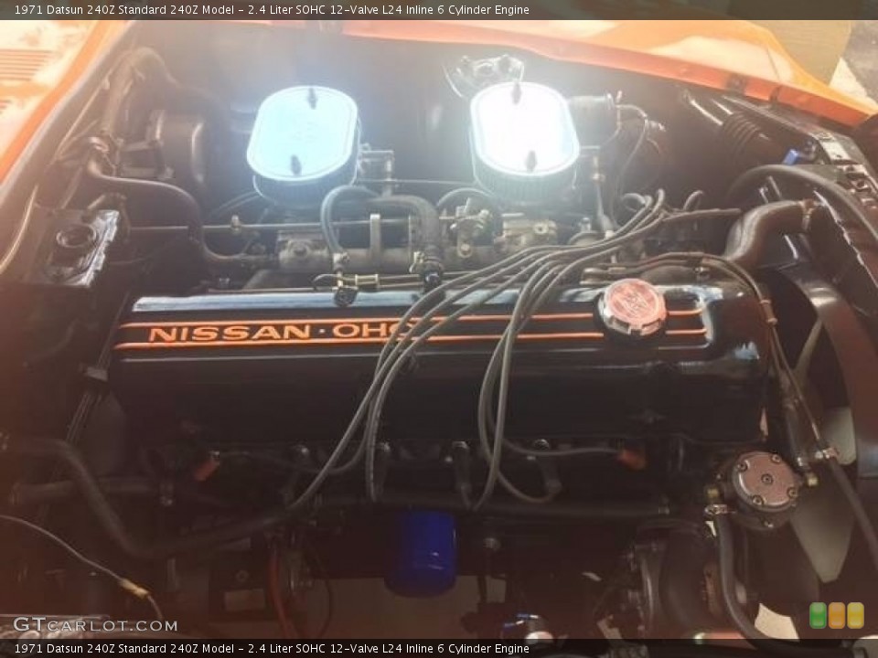 2.4 Liter SOHC 12-Valve L24 Inline 6 Cylinder Engine for the 1971 Datsun 240Z #122048339