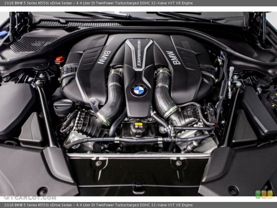 4.4 Liter DI TwinPower Turbocharged DOHC 32-Valve VVT V8 Engine for the 2018 BMW 5 Series #122097047