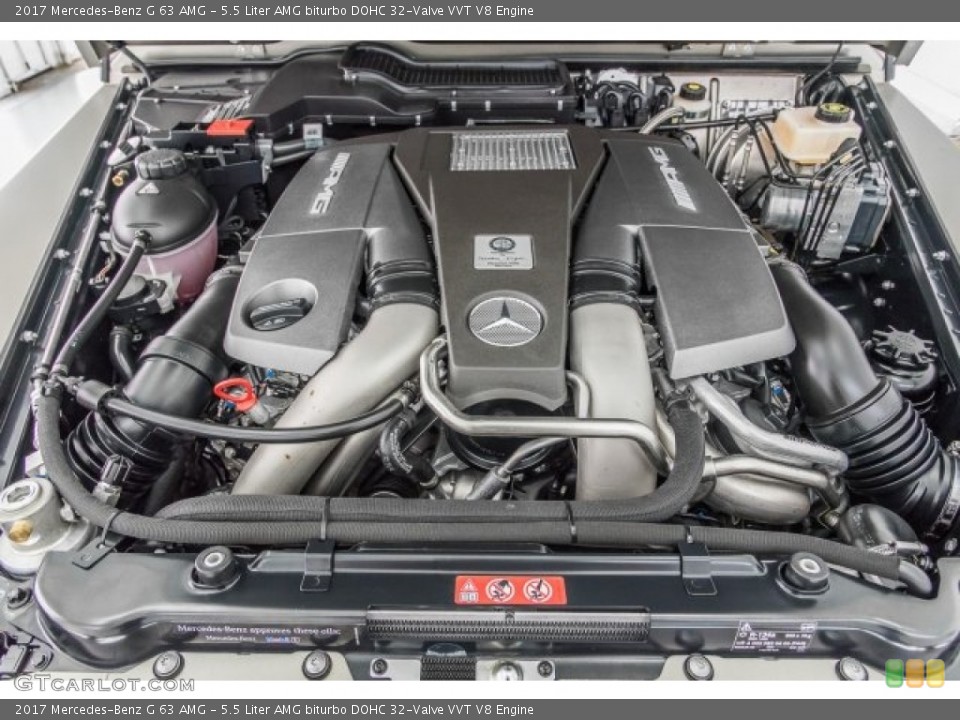 5.5 Liter AMG biturbo DOHC 32-Valve VVT V8 Engine for the 2017 Mercedes-Benz G #122098076