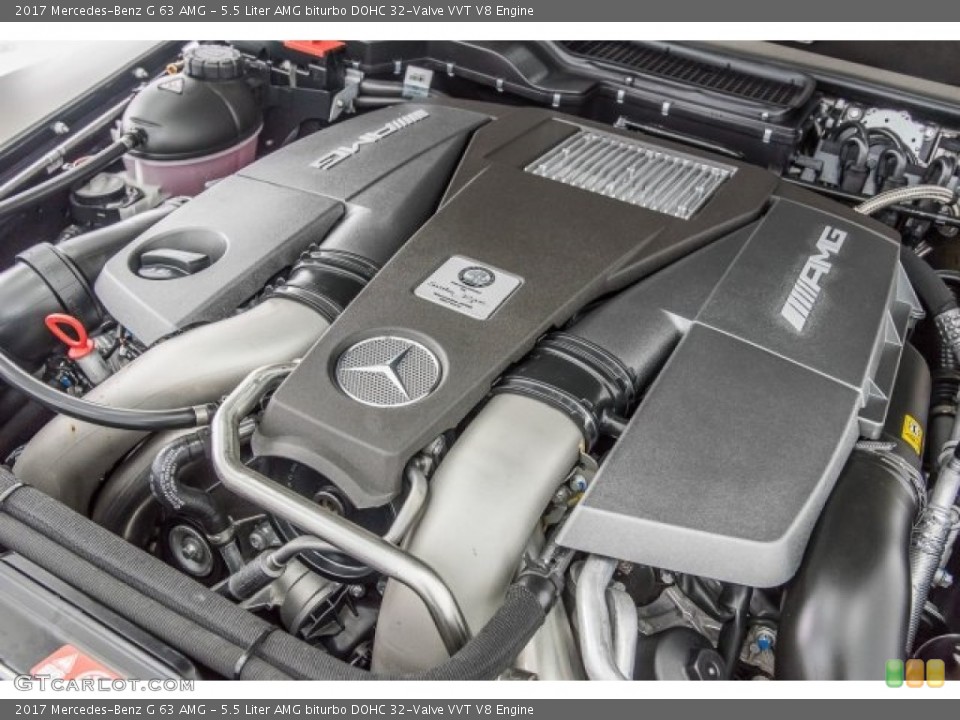 5.5 Liter AMG biturbo DOHC 32-Valve VVT V8 Engine for the 2017 Mercedes-Benz G #122098361