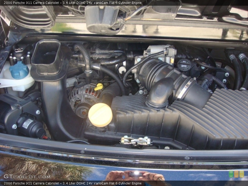 3.4 Liter DOHC 24V VarioCam Flat 6 Cylinder Engine for the 2000 Porsche 911 #122148398