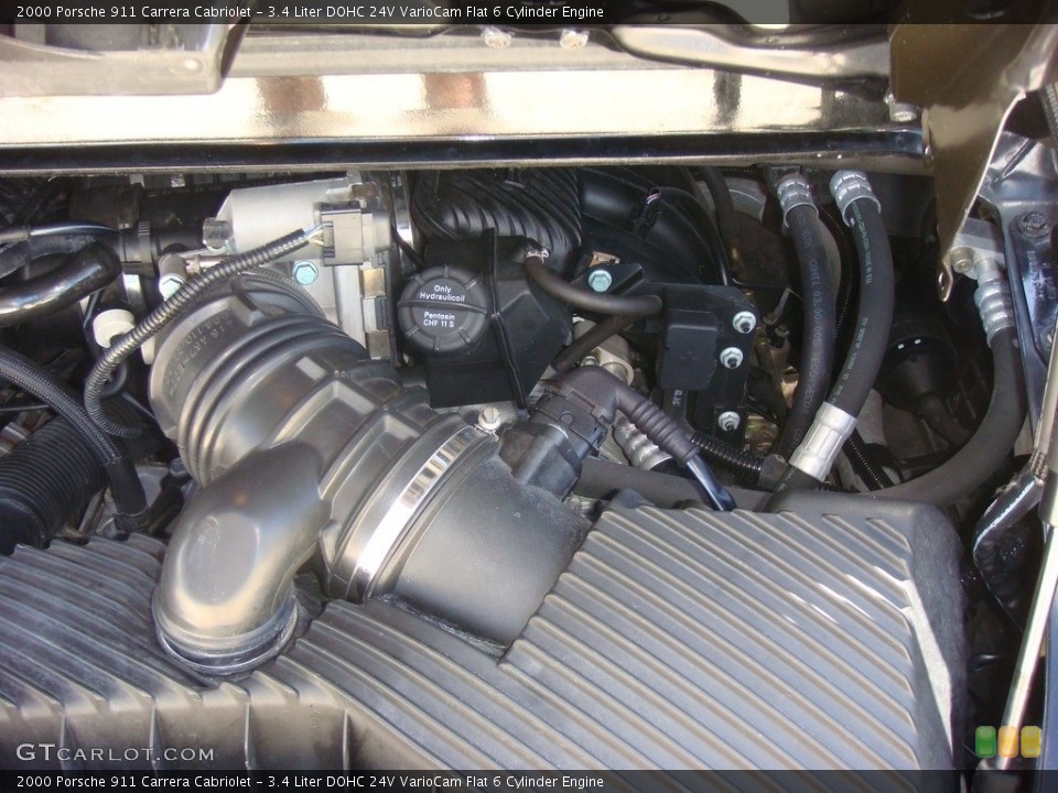 3.4 Liter DOHC 24V VarioCam Flat 6 Cylinder Engine for the 2000 Porsche 911 #122148446
