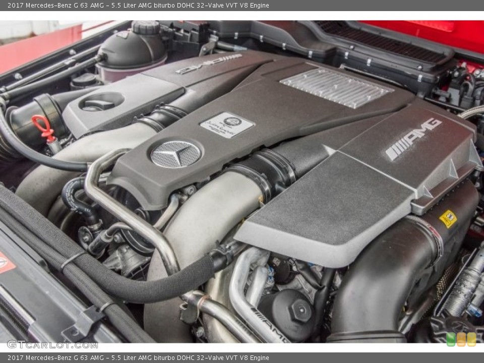 5.5 Liter AMG biturbo DOHC 32-Valve VVT V8 Engine for the 2017 Mercedes-Benz G #122180534