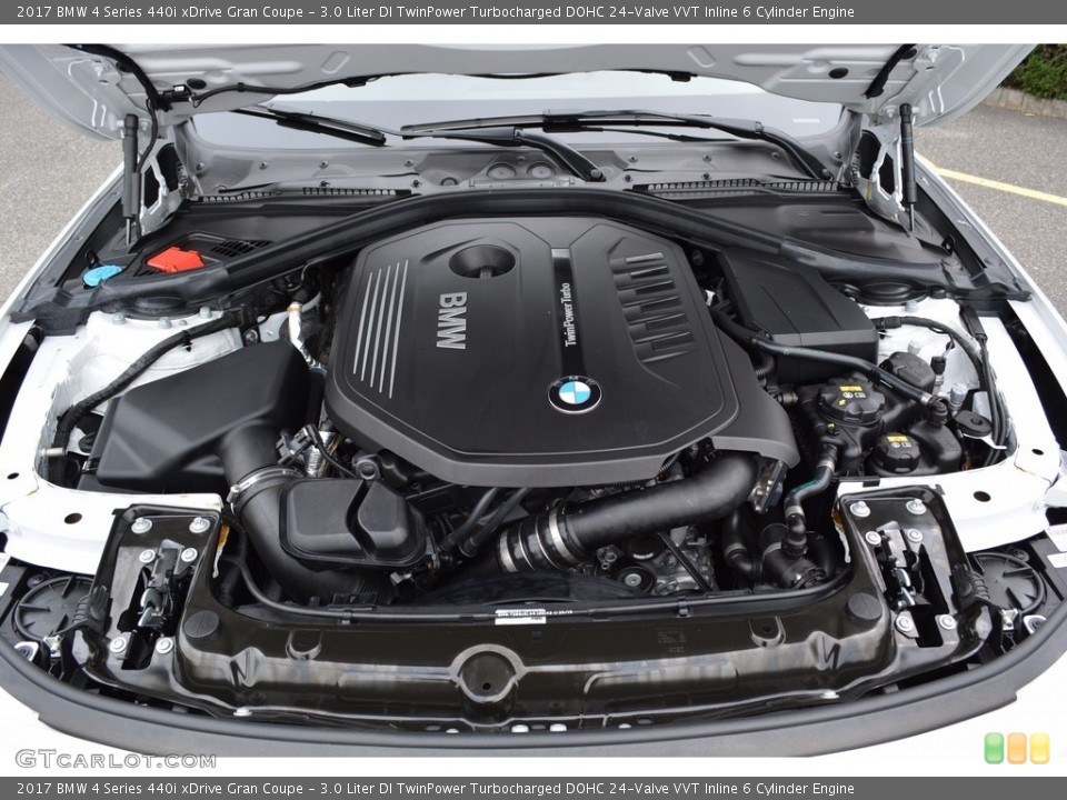 3.0 Liter DI TwinPower Turbocharged DOHC 24-Valve VVT Inline 6 Cylinder Engine for the 2017 BMW 4 Series #122210919