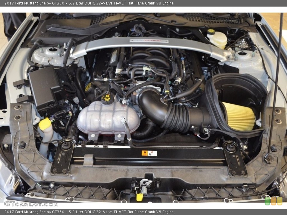 5.2 Liter DOHC 32-Valve Ti-VCT Flat Plane Crank V8 Engine for the 2017 Ford Mustang #122272631