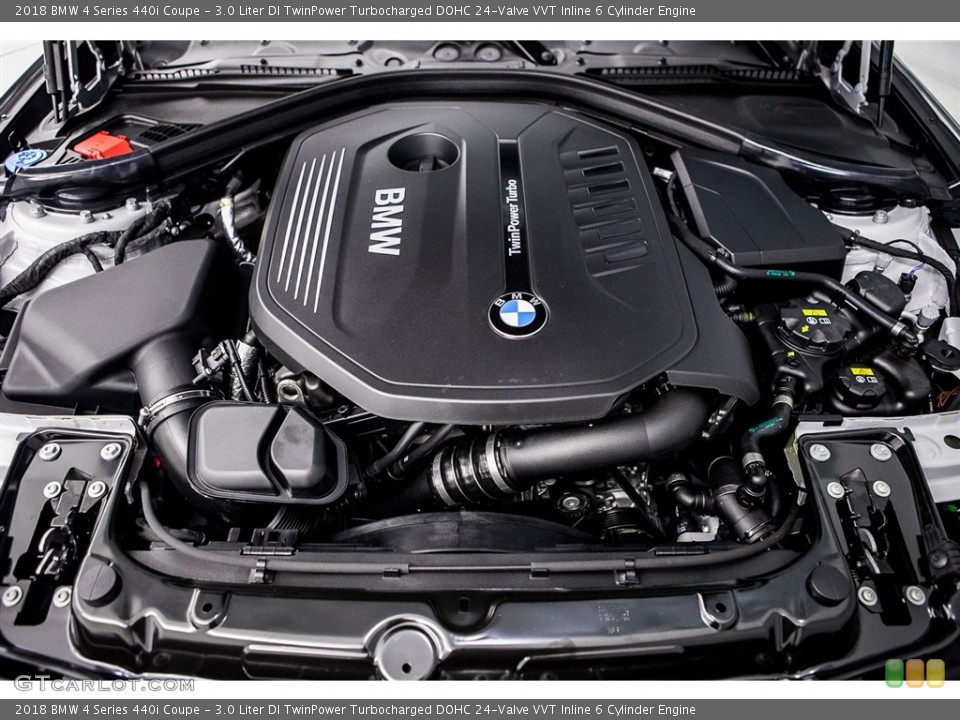 3.0 Liter DI TwinPower Turbocharged DOHC 24-Valve VVT Inline 6 Cylinder Engine for the 2018 BMW 4 Series #122317830