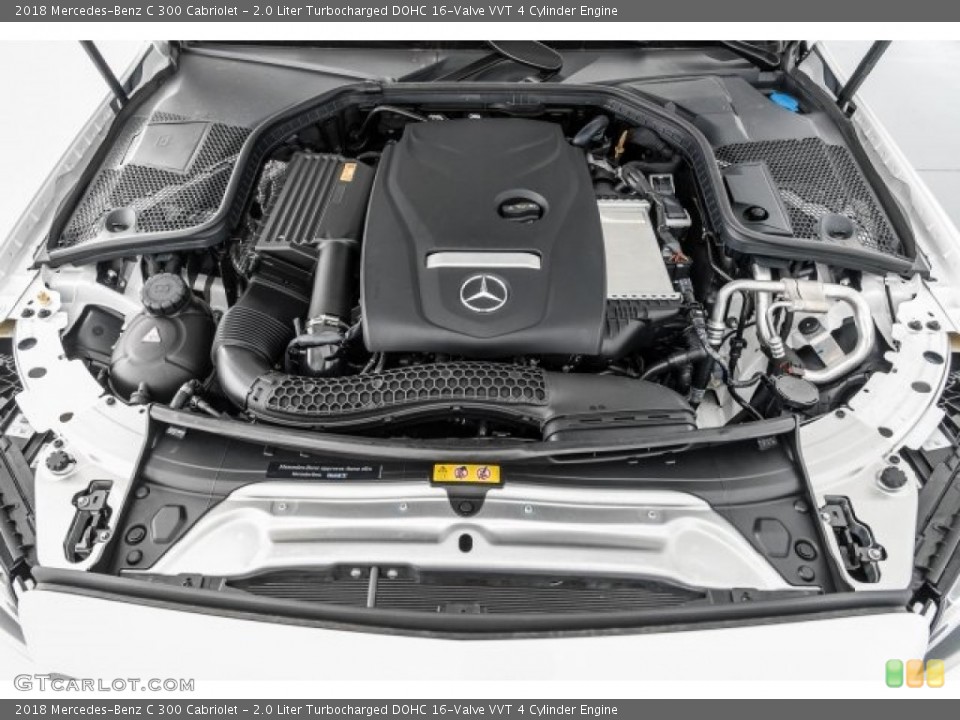 2.0 Liter Turbocharged DOHC 16-Valve VVT 4 Cylinder Engine for the 2018 Mercedes-Benz C #122349769