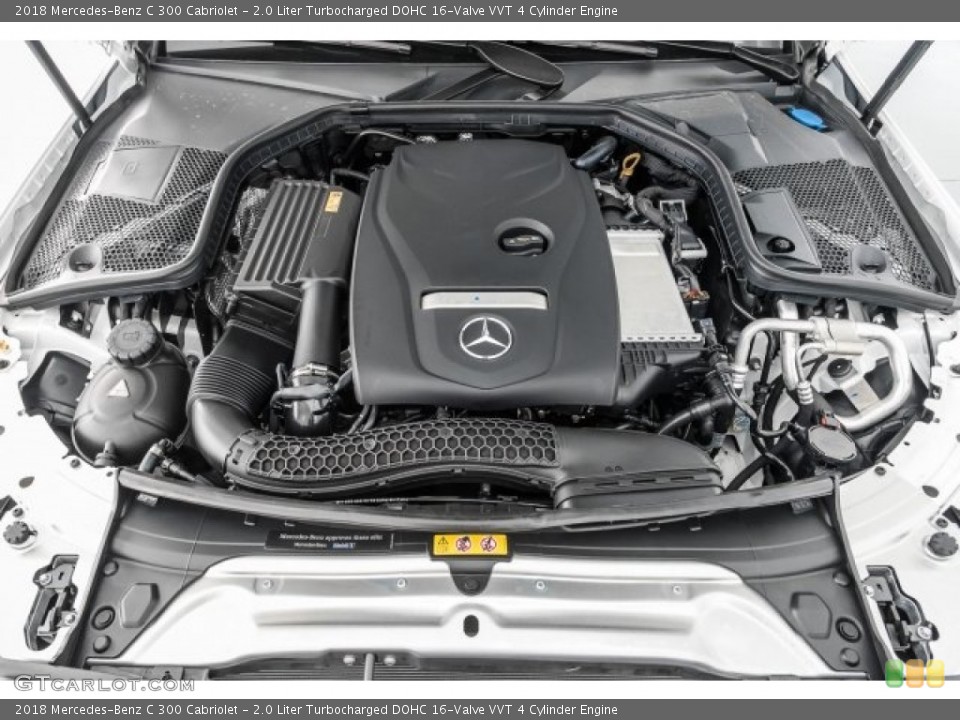 2.0 Liter Turbocharged DOHC 16-Valve VVT 4 Cylinder Engine for the 2018 Mercedes-Benz C #122349976