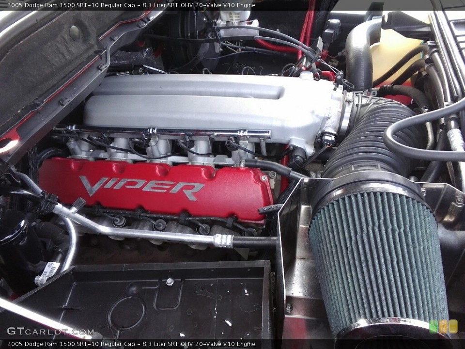 8.3 Liter SRT OHV 20-Valve V10 Engine for the 2005 Dodge Ram 1500 #122405970