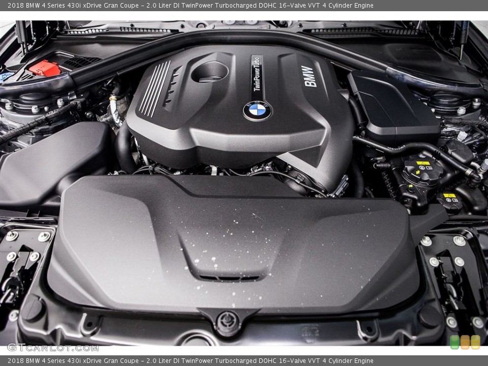 2.0 Liter DI TwinPower Turbocharged DOHC 16-Valve VVT 4 Cylinder Engine for the 2018 BMW 4 Series #122406030